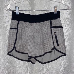 Lululemon Spotted Grey Shorts
